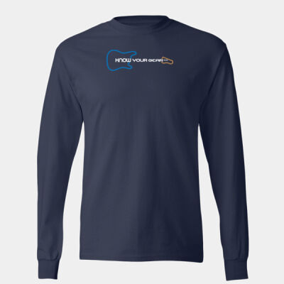 KNOW YOUR GEAR™ "Neon" Design Long-Sleeve Tee - Authentic Long Sleeve T-Shirt Thumbnail