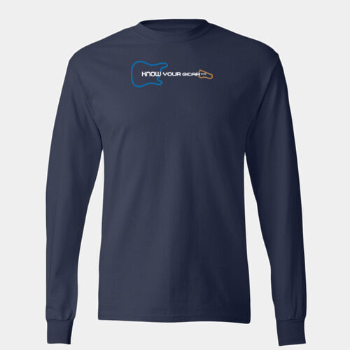 KNOW YOUR GEAR™ "Neon" Design Long-Sleeve Tee - Authentic Long Sleeve T-Shirt Thumbnail