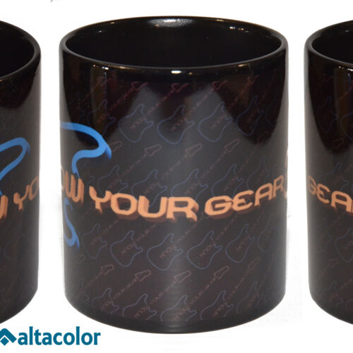 Know Your Gear 11 oz. Ceramic Mug, Black Thumbnail