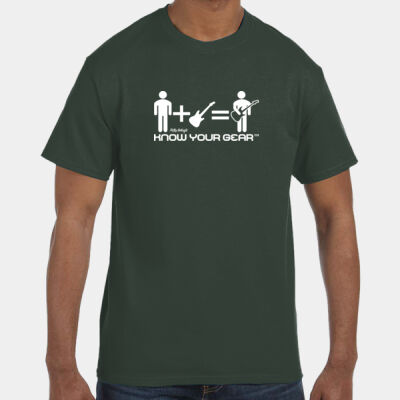 New! KNOW YOUR GEAR™  "Strummer" Logo Tee Thumbnail