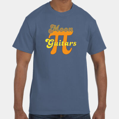 Moon π (Pi) Guitars Square Design Logo Tee - Authentic T-Shirt Thumbnail