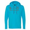 Softstyle® Lightweight Hooded Long Sleeve T-Shirt Thumbnail